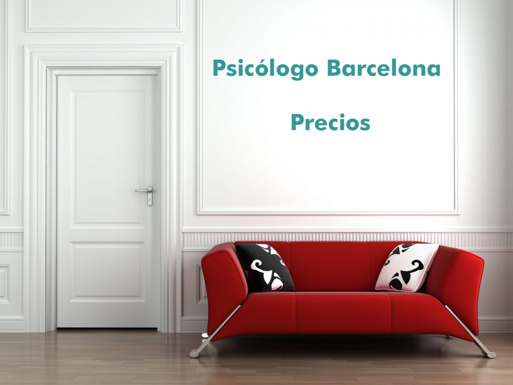 Enlace precios psicólogo Barcelona