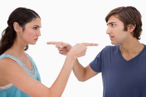 Representa una acusación mutua en una pareja